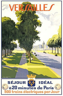 

Aabhaas Wall Poster Versailles Minutes De Paris Paper Print(12 inch X 18 inch, Rolled)