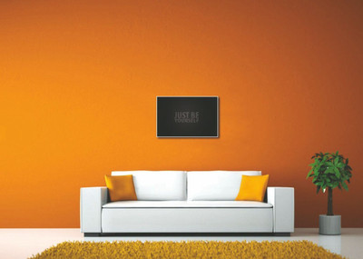 

Aabhaas Wall Poster Just be Yourself typography Paper Print(12 inch X 18 inch, Rolled)