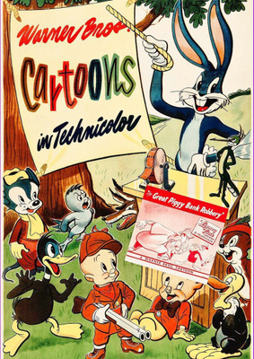 

Aabhaas Wall Poster Bunny& Friends Paper Print(12 inch X 18 inch, Rolled)