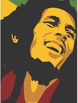 

Wall Poster Bob Marley Paper Print(12 inch X 18 inch, Rolled)