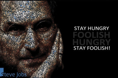 

Wall Poster Steve Jobs Quote Paper Print(12 inch X 18 inch, Rolled)