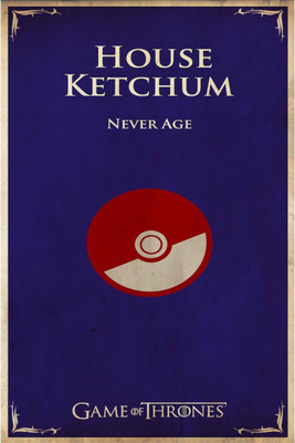

Wall Poster Game of Thrones Inspired House Ketchum Paper Print(12 inch X 18 inch, Rolled)