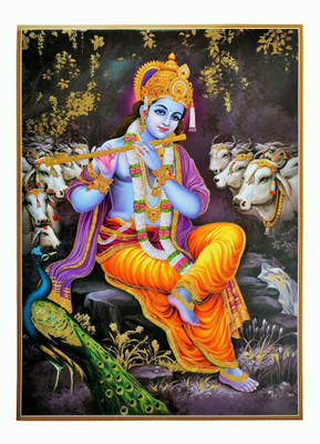 

Wall Poster -golden-zari-art-work-photo-of-qhacnmmy Paper Print(12 inch X 18 inch, Rolled)