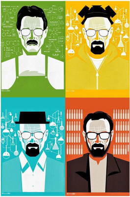 

Aabhaas Wall Poster Mattson Breaking Bad Paper Print(12 inch X 18 inch, Rolled)