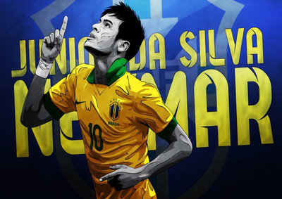 

Wall Poster Neymar Fan Paper Print(12 inch X 18 inch, Rolled)
