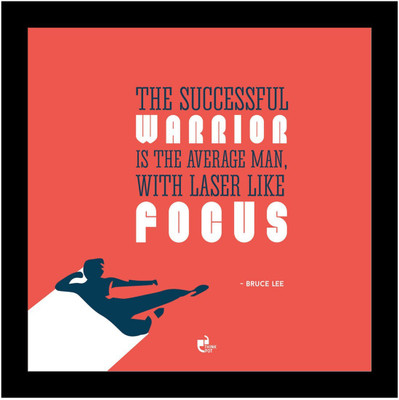

Akhuratha Wall Poster The Successful Warrior - Bruce Lee Black Paper Print(12 inch X 18 inch, Rolled)