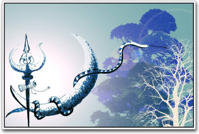 

Aabhaas Wall Poster lord-shiva-ls-imadyytgvzhhphjh Paper Print(12 inch X 18 inch, Rolled)
