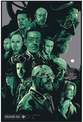 

Aabhaas Wall Poster Breaking Bad Paper Print(12 inch X 18 inch, Rolled)