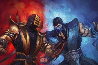 

Wall Poster Mortal Combat Scorpion Sub Zero Gaming Paper Print(12 inch X 18 inch, Rolled)