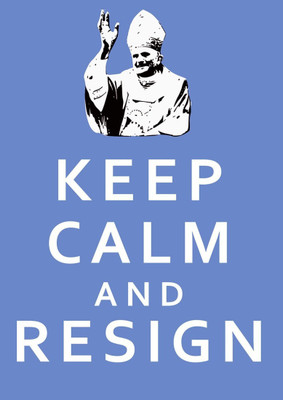 

Aabhaas Wall Poster Keep Calm And Keep Calm And Resign! Paper Print(12 inch X 18 inch, Rolled)