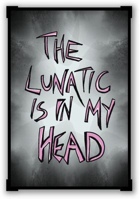 

Akhuratha Wall Poster Pink Floyd The Lunatic Is In My Head Brain Damage Paper Print(12 inch X 18 inch, Rolled)