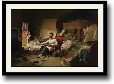 

Wall Poster Abraham Lincoln Paper Print(12 inch X 18 inch, Rolled)