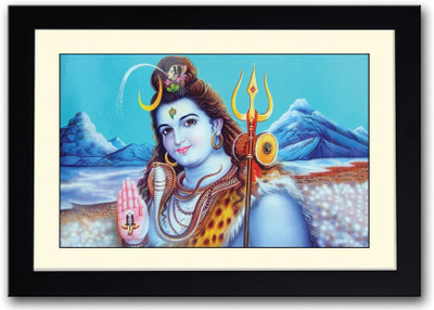 

Wall Poster shiv-god-and-himalayas-afp-apkfszvmu Paper Print(12 inch X 18 inch, Rolled)