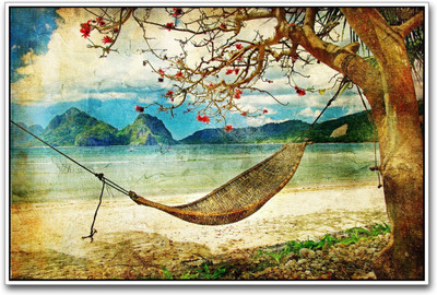 

Wall Poster Beach Swing Paper Print(12 inch X 18 inch, Rolled)