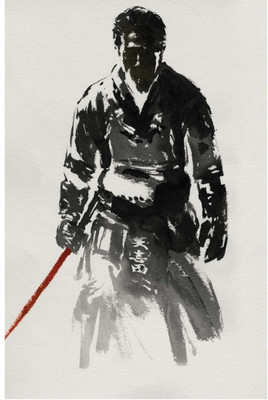 

Aabhaas Wall Poster Ninja Paper Print(12 inch X 18 inch, Rolled)
