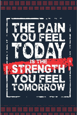 

Akhuratha Designs Wall Poster Gym Inspirational Paper Print(12 inch X 18 inch, Rolled)