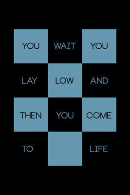 

Aabhaas Wall Poster You Wait You Lay Paper Print(12 inch X 18 inch, Rolled)