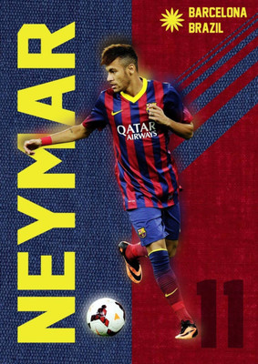 

Aabhaas Neymar Fine Quality Wall Poster Paper Print(12 inch X 18 inch, Rolled)