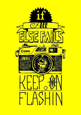 

Wall Poster Photographer Flashing Paper Print(12 inch X 18 inch, Rolled)