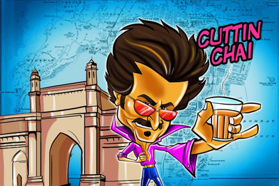 

Aabhaas Wall Poster Rajnikanth Cutting Chai Paper Print(12 inch X 18 inch, Rolled)