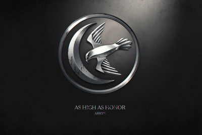 

Aabhaas Wall Poster House Arryn Sigil As High As Honor Paper Print(12 inch X 18 inch, Rolled)