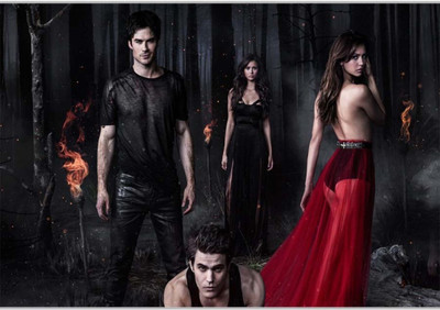 

Wall Poster Vampire Diaries Characters Paper Print(12 inch X 18 inch, Rolled)