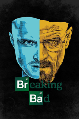 

Aabhaas Wall Poster Breaking Bad Paper Print(12 inch X 18 inch, Rolled)
