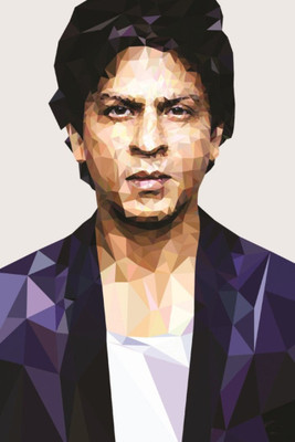 

Wall Poster Abstract Shahrukh Khan Paper Print(12 inch X 18 inch, Rolled)