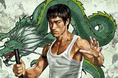 

Aabhaas Wall Poster Bruce Lee Hollywood Actor Paper Print(12 inch X 18 inch, Rolled)