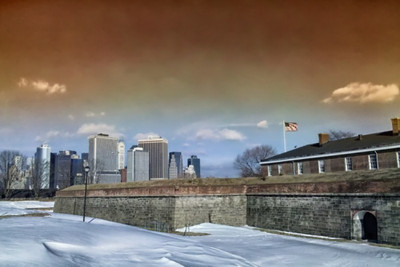 Aabhaas Wall Poster Furious Storm Paper Print(12 inch X 18 inch, Rolled)