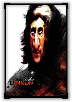 

Aabhaas Wall Poster John Lennon Beatles Inspired Religious Paper Print(12 inch X 18 inch, Rolled)