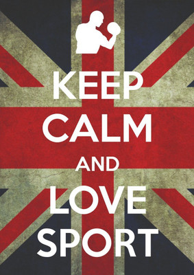

Wall Poster Keep Calm And Sports Love Paper Print(12 inch X 18 inch, Rolled)