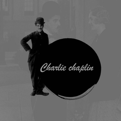 

Aabhaas Wall Poster Chaplin Black and Grey Paper Print(12 inch X 18 inch, Rolled)