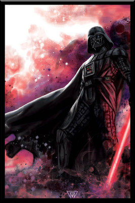 

Wall Poster Dh Vader Star Wars Paper Print(12 inch X 18 inch, Rolled)