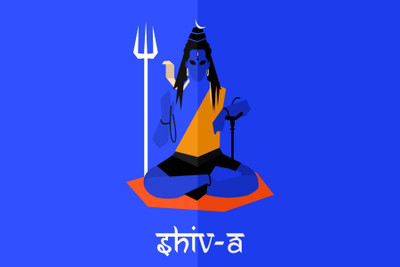 

Wall Poster -lord-shiva- Paper Print(12 inch X 18 inch, Rolled)