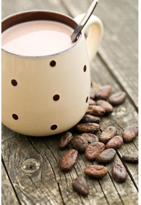 

Wall Poster Cocoa Drink And Cocoa Beans Paper Print(12 inch X 18 inch, Rolled)