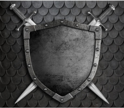 

Aabhaas Wall Poster Medieval Shield Paper Print(12 inch X 18 inch, Rolled)