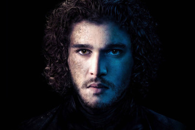 

Aabhaas Wall Poster Jon Snow Blue Light Paper Print(12 inch X 18 inch, Rolled)