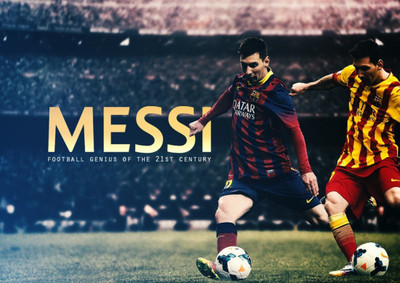 

Wall Poster Messi Respect Paper Print(12 inch X 18 inch, Rolled)