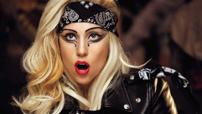 

Aabhaas Wall Poster Lady Gaga Paper Print(12 inch X 18 inch, Rolled)