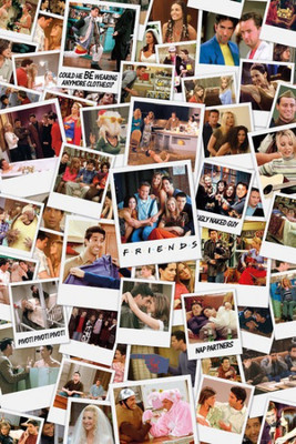 

Wall Poster Friends Polaroids Paper Print(12 inch X 18 inch, Rolled)