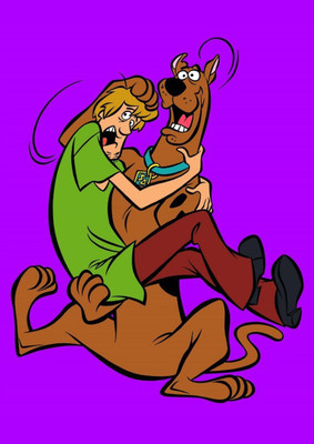 

Wall Poster Besties-Shabby&Scooby Paper Print(12 inch X 18 inch, Rolled)