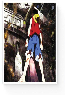 

Wall Poster Luffy In Fire | One Piece Paper Print(12 inch X 18 inch, Rolled)