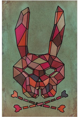 

Wall Poster Mesh Bunny Skull Wall Poster | Artist : Nitin Kapoor Paper Print(12 inch X 18 inch, Rolled)