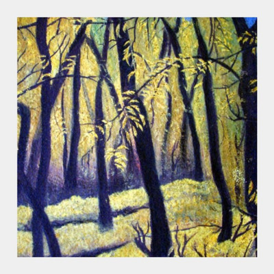 

Wall Poster golden winter Square | Raji Chacko Paper Print(12 inch X 18 inch, Rolled)