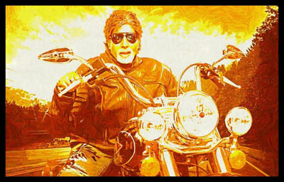 

Wall Poster Bollywood Superstar Amitabh Bachchan Paper Print(12 inch X 18 inch, Rolled)