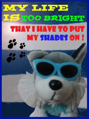 

Aabhaas Wall Poster My Life Is Too Bright | Artist: Aishwarya Girish Menon Paper Print(12 inch X 18 inch, Rolled)