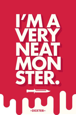 

Aabhaas Wall Poster Deter I'm a Very Neat Monster Typographic Paper Print(12 inch X 18 inch, Rolled)