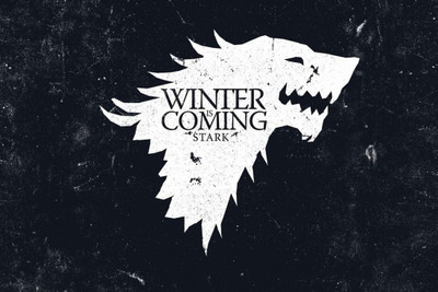 

Wall Poster Winter is Coming Grey Sigil Paper Print(12 inch X 18 inch, Rolled)