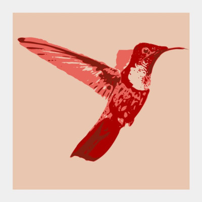 

Aabhaas Wall Poster Abstract humming bird blue Square | Artist : Keshava Shukla Paper Print(12 inch X 18 inch, Rolled)